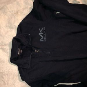 Michael Kors collard pullover hoodie